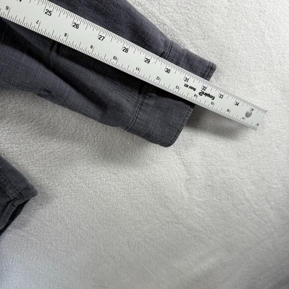 Marine Layer Shirt Men's XL Gray India Ink Stretch Selvage Long Sleeve Pocket - Picture 6 of 10